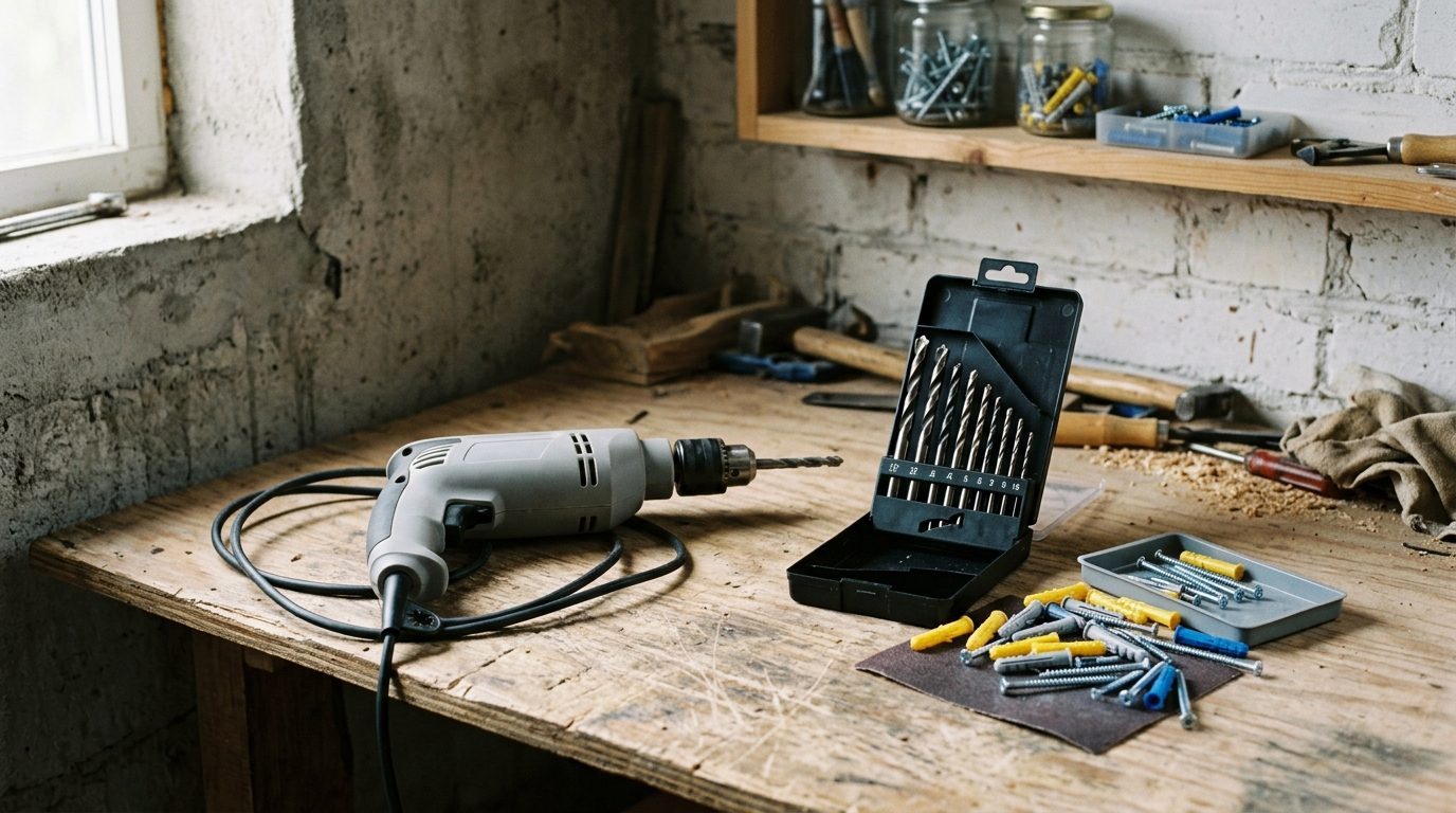 Illustrationsfoto til emnesiden: Boreteknik og materialer